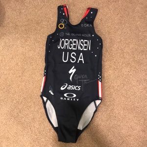 Gwen Jorgensen’s Tri Suit from the Olympics!